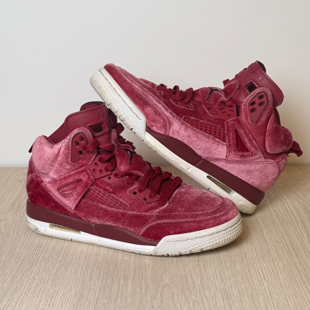 Jordan‎ Spizike GS Noble Red Velvet Kids Sneakers 535712-600 Size 5Y
